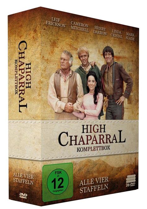 High Chaparral Komplettbox Alle Vier Staffeln 26 Dvds Dvd Leif