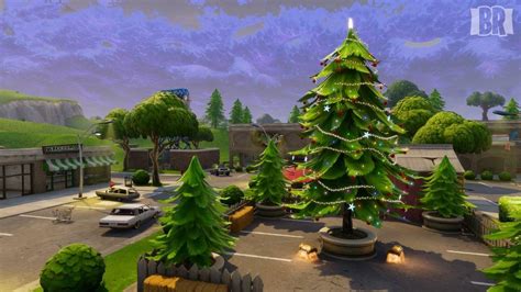 Please Bring Back The Christmas Trees Around The Map With Chests For