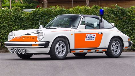 Une Porsche 911 Targa 1989 De La Police Néerlandaise En Vente Aux Enchères