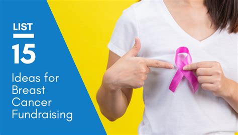 15 Breast Cancer Fundraising Ideas For Treatment Research And Awareness