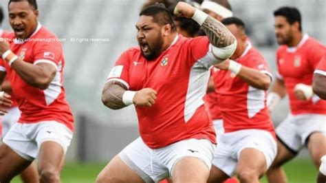 Tonga In Battle For Rugby World Cup 2023 France Teivovo Rugby
