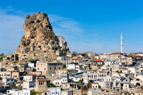 Ortahisar Castle In Cappadocia Tourist Attractions In Turkey