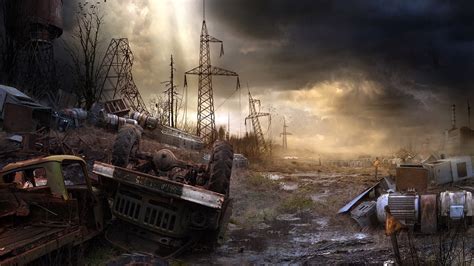 View Media Post Apocalyptic Wasteland Art 1920x1080 Download Hd