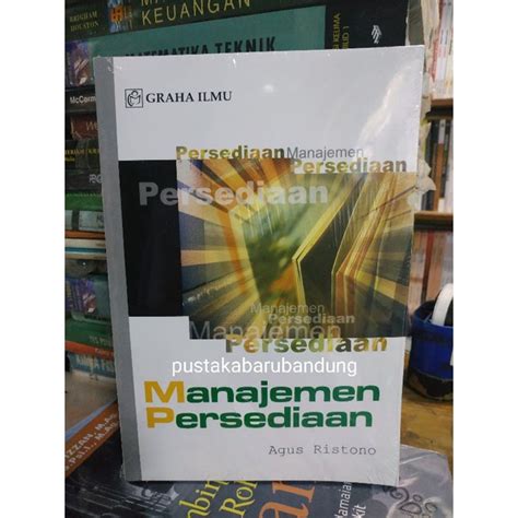 jual [original] buku manajemen persediaan lengkap edisi revisi terbaru terlengkap terpopuler by