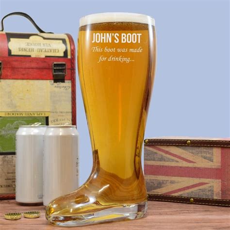 Personalised Giant Beer Boot Glass Tsonline4u Personalized Beer Beer Boot Beer
