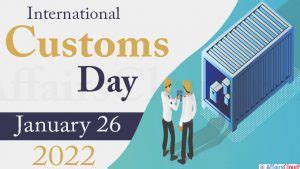 International Customs Day 2022 26th January