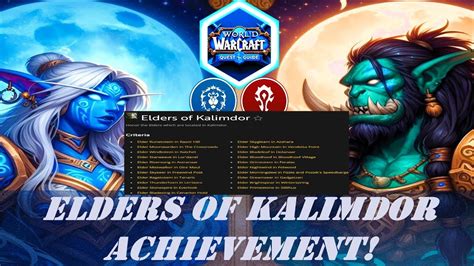 Elders Of Kalimdor Wow Achievement Lunar Festival Coin Of Ancestry
