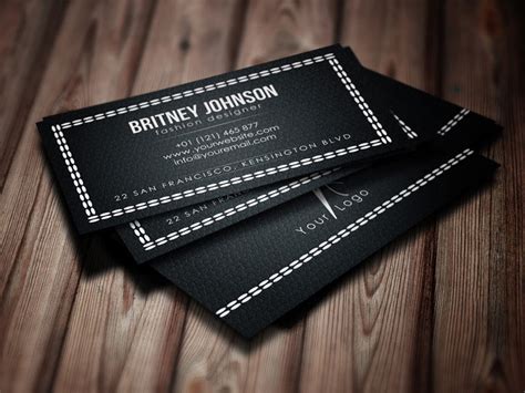 Make your own personalized business card today with our free business card maker. Fashion Designer Business Card PSD - Free Download