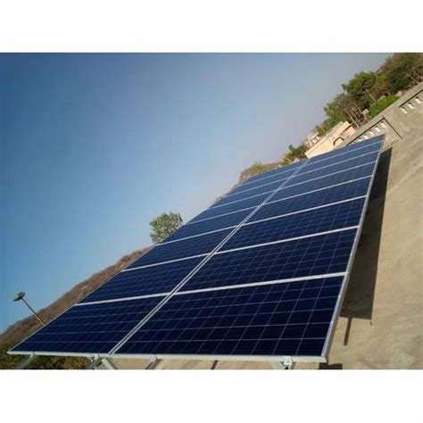 25 Kw On Grid Commercial Rooftop Solar Power Plant Operating Voltage