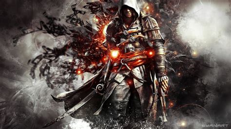 Video Game Assassin S Creed IV Black Flag HD Wallpaper By SyanArt