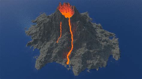 Most Realistic Minecraft Volcano Ever Minecraft Project
