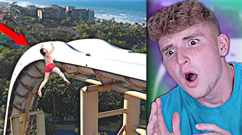 Viral Water Slide Fail Does Not End Good Youtube