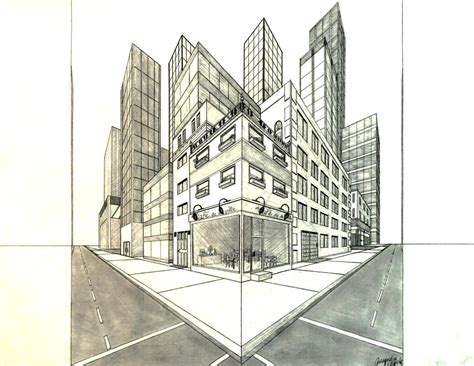 Two Point Perspective By Clkumpula On Deviantart
