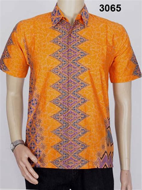 Model baju kemeja cowok lengan pendek terbaru 2019 qibul fashion. Jual Baju Kemeja Batik Songket Pria 3065 (Batik Pekalongan ...