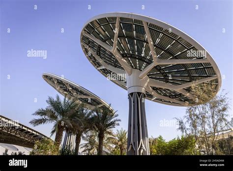 Dubai Uae 27102021 Solar Energy And Water Condensing Trees