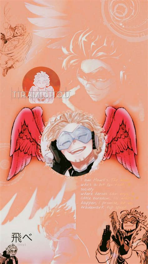 Wanna find out if you'd be good for hawks or dabi? Keigo Takami (Hawks) Lockscreen aesthetic | Boku No Hero Academia in 2020 | Anime wallpaper ...