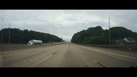 Driving On Interstate 65 From Birmingham To Montgomery