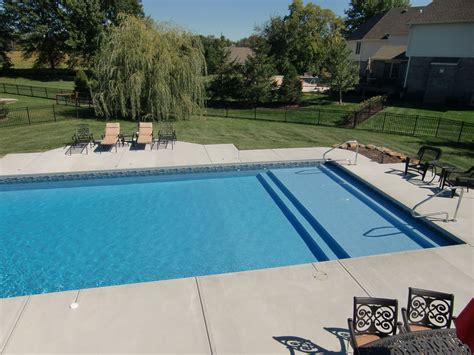 Picture Of Vinyl Liner Pools Swimming Pool House Pool Pool Landscaping