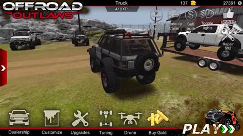 High gear gives you more power and speed while you'll need to play around with settings to find your best car! Finding parts for car in offroad outlaws - YouTube