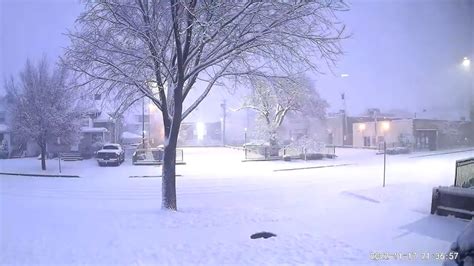 A Snowstorm Covered The Heaviest Snowfall In Buffalo Usa Lake Effect