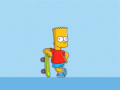 Bart Simpson 5dd Bart Simpson Skateboard Hd Wallpaper Pxfuel