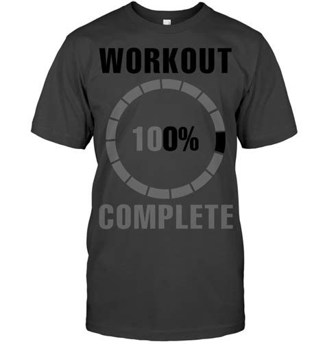 Workout Complete 100 Sweat Activated Tshirt For Men Women Men And