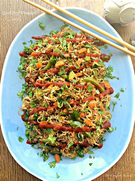 How to make spicy chicken fried rice. Beef Vermicelli Stir-Fry - The Complete Savorist