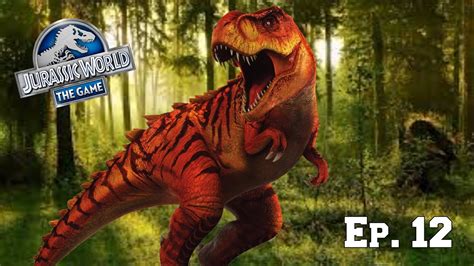 Max T Rex Jurassic World The Game Ep 12 Youtube