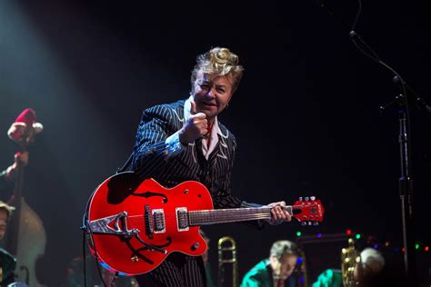 Brian Setzer Brings Christmas Cheer To The Warfield In San Francisco
