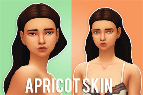 Sims 4 Maxis Match Finds — Simcism Apricot Skin 1000 Followers T