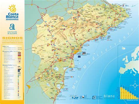 Carte Costa Dorada Detaillee Info ≡ Voyage Carte Plan