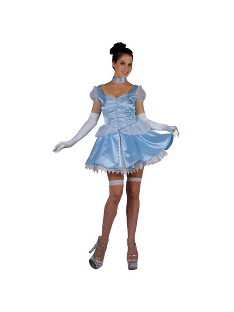 Adult Saucy Cinders Cinderella Fancy Dress Storybook Party Costume