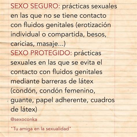 Ka On Twitter Aprende Que Es El Sexo Seguro Y Sexo Protegido