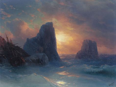 Ivan Aivazovsky 1817 1900 The Shipwreck Christie S