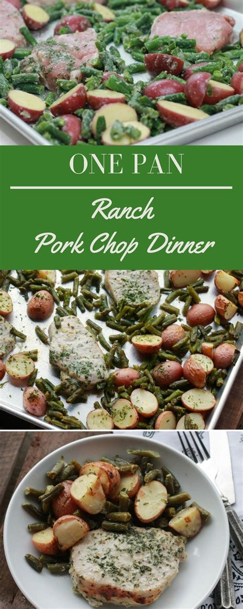 Our most trusted leftover pork chop recipes. One Pan Ranch-y Pork Chops - 5 Dinners In 1 Hour
