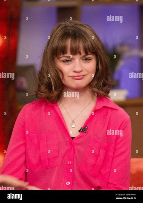 Actress Joey King Attends Despierta America To Promote Her New Movie The Conjuring In Miami