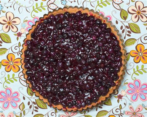 Sugar And Spice By Celeste Exquisite Blueberry Tart A Taste Of Paris