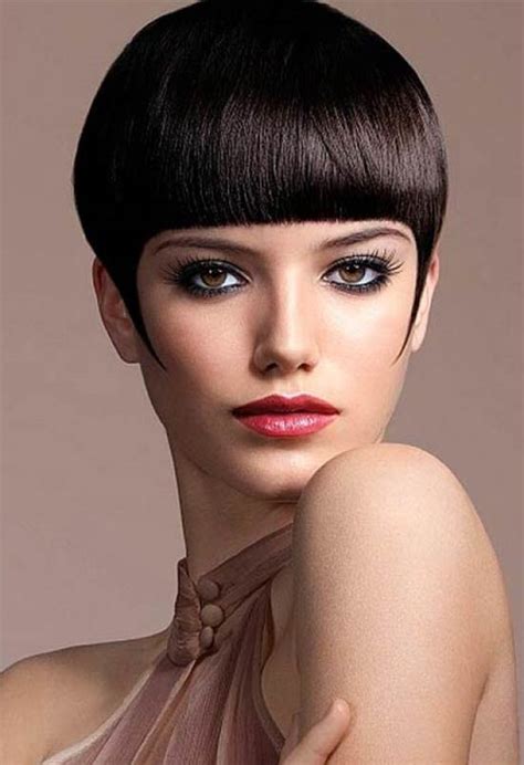 Short Hair With Fringe Hairstyles For Short Hair With Fringe These