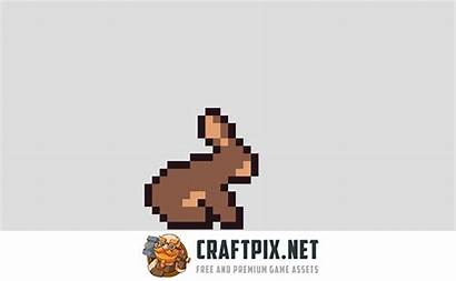 Pixel Animal Sprite Sheets Animation Walk Bear
