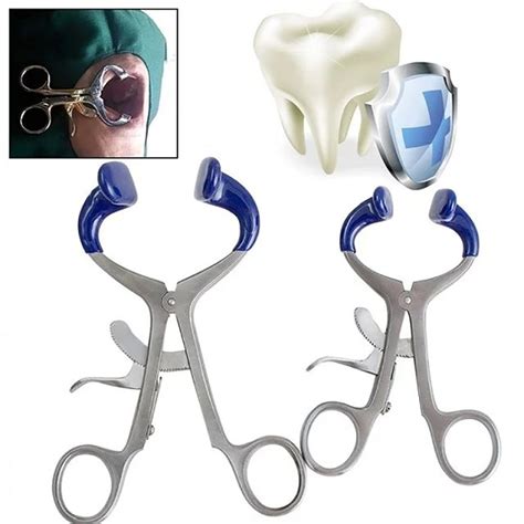2019 New 1 Pc Dental Mouth Retractor Molt Gag Blue Surgical Instruments