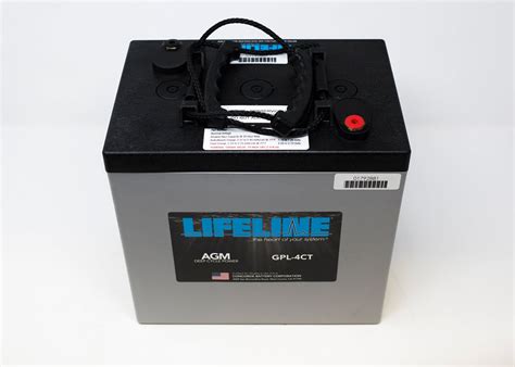 Lifeline Deep Cycle Battery Gpl 4ct 6v 220ah Dms Shop