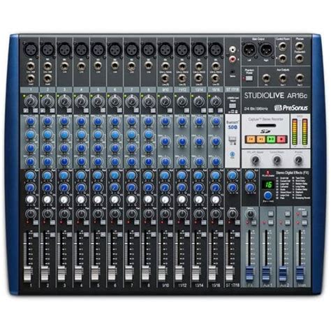 Studiolive Ar16c 16 Channel Usb C Compatible Audio Interface Presonus