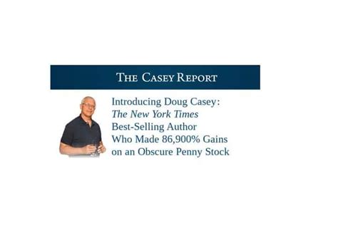 Doug Casey The Casey Report Free Download