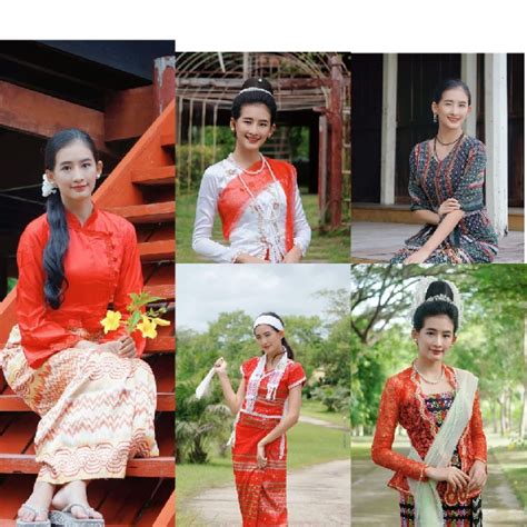 မြန်မာနိုင်ငံရှိ တိုင်းရင်းသား များရဲ့ရိုးရာဝတ်စုံတွေကို ဝတ်ဆင်ကာ ချစ