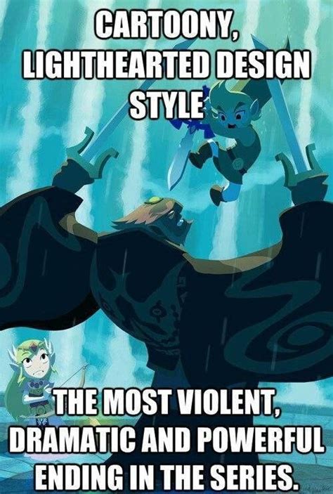 Wind Waker Has A Great Ending Legend Of Zelda Memes Zelda Funny