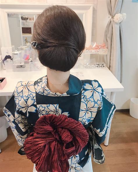 【2019 夏】30代からの大人浴衣ヘアアレンジ ボブ・ミディアム・ロング レングス別おすすめヘアアレンジ10選｜福岡天神のヘアセット着付け