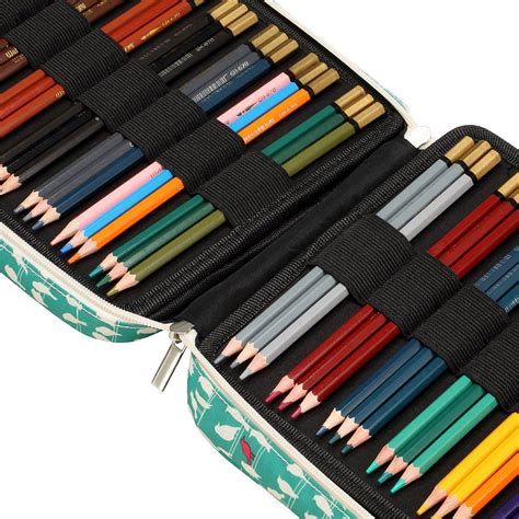 Affordable 150 Slots Colored Pencils Universal Pencil Bag Pen Case