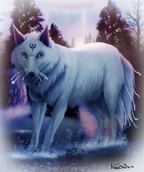 Mystical Wolf By Vraidnirr On Deviantart