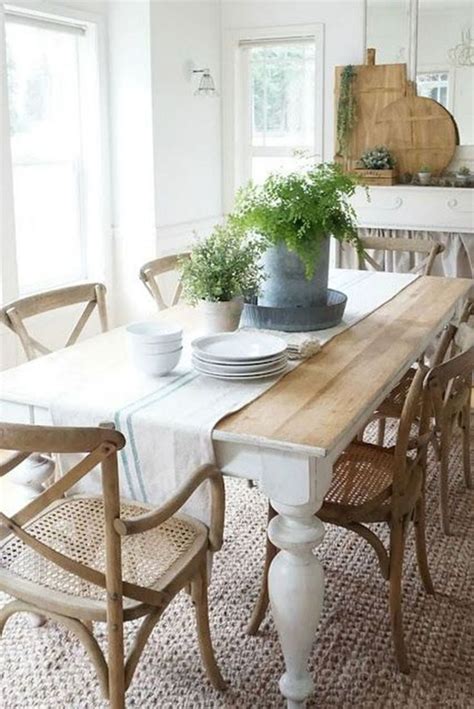 Elegant Farmhouse Dining Table Design And Decor Modern Farmhouse