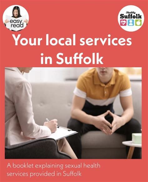 your local services in suffolk sexual health easy read booklet